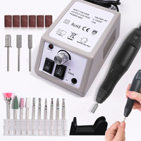 Wiertarka do paznokci elektryczna maszyna do Manicure 20000RPM pilnik do paznokci z frezy do wierteł urządzenie do Pedicure Nail Tools 1